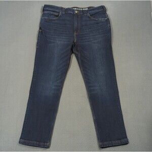 Duluth Trading Co Jeans Men's 38x30 Blue Flex Ballroom Relaxed Fit Denim